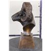 Image 7 : BRONZE RAM Head Sculpture, Weight 5 lbs