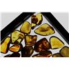 Image 3 : (20) Pieces of Authentic "Baltic Gold" AMBER Fossil Gemstones (ONE$)