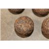 Image 6 : (5) Antique Civil War Era Canister Grapeshot IRON CANNON BALLS Used by the Confederate Army (ONE$)