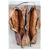 Image 7 : *BRAND NEW* Natural COWHIDE Boot Bag with Twin Zippers
