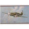 Image 2 : "P51B Mustang" Art Print signed in Pencil by the artist James H. Howard