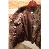 Image 5 : Beautiful Natural BEAVER Patchwork Fur Coat, Size Medium-Large
