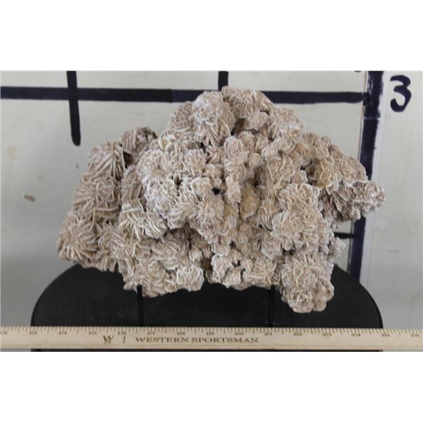 Stunning "DESERT ROSE GYPSUM" or Selenite Crystal Formation Cluster, Weight: 7lbs 1oz