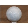 Image 1 : 5 lb Polished BLUE CELESTITE Mineral Sphere
