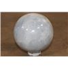 Image 7 : 5 lb Polished BLUE CELESTITE Mineral Sphere