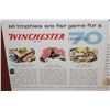 Image 4 : Reproduction Framed Winchester Color Print Advertisement from True Magazine 1965