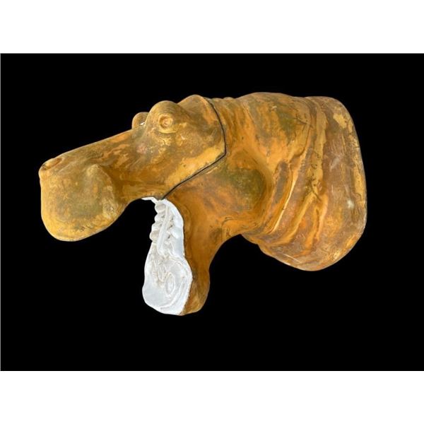 XXL HIPPOPOTAMUS Mannequin or Form for a Taxidermy Shoulder Mount
