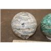 Image 5 : (1) CRAZY LACE AGATE Mineral Sphere and (1) GREEN FUCHITE Mineral Sphere (ONE$)