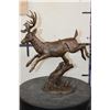 Image 5 : Leaping DEER BRONZE Sculpture, Weight 4 lbs