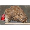 Image 2 : XL 45 lb Honey and Smoky DOGTOOTH CALCITE Crystal Cluster Formation
