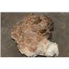 Image 7 : XL 45 lb Honey and Smoky DOGTOOTH CALCITE Crystal Cluster Formation
