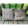Image 2 : (2) Big KUDU Hide PILLOWS (ONE$)