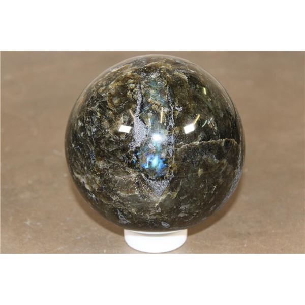 8 lb Polished LABRADITE Mineral Sphere