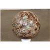 Image 1 : Large 9 lb CHRYSOCOLLA semi-smooth Semiprecious Mineral Sphere