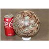Image 2 : Large 9 lb CHRYSOCOLLA semi-smooth Semiprecious Mineral Sphere