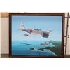 Image 2 : Original Oil Painting "Zero Pilot" signed by artist Raymond Waddy and signed by Pilot Saburo Sakai
