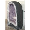 Image 3 : XXL 100 lb AMETHYST CRYSTAL GEODE CATHEDRAL with a Clear Quartz Cluster
