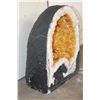 Image 3 : XL 69 lb CITRINE Crystal Geode Cathedral