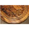 Image 6 : Hand-carved Wood Coffee Table with the "Big 5" and a Glass Top