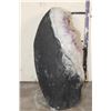 Image 7 : Big 35 lb AMETHYST Crystal Geode with a Polished and Lacquered Base