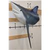 Image 2 : Big Reproduction Half Body LONGFIN MAKO SHARK with Real Jaws and Teeth