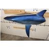 Image 9 : Big Reproduction Half Body LONGFIN MAKO SHARK with Real Jaws and Teeth
