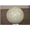 Image 3 : Big Polished 9 lb Light Green SERPENTINE Mineral Sphere