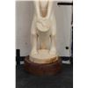 Image 3 : *TEXAS RESIDENTS ONLY* Hand-carved African ELEPHANT IVORY Statue of a Man playing a Drum