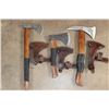 Image 1 : (2) Steel HATCHETS and (1) Steel PICK AXE (ONE$)