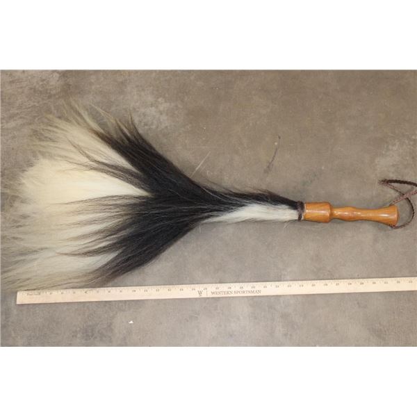 Big YAK Tail SWATTER with a Wooden Handle