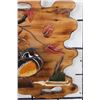 Image 6 : "DL Collections" Top Quality Hand-crafted WOOD ART piece of 2 Ducks with Fall Leaves