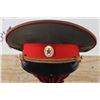 Image 1 : Great Condition Original Soviet Union USSR ARMY OFFICER'S HAT/VISOR. Size 56