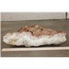 Image 3 : 18 lb Honey and Smoky CALCITE CRYSTAL Formation