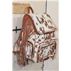 Image 2 : *Brand New* Cow Hide and Leather Backpack with a Laptop Compartment
