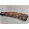 Image 3 : Antique Antler Handle Knife Sharpener with STERLING SILVER Stamp on Handle