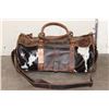 Image 1 : *Brand New* Cow Hide and Brown Leather Duffle Bag