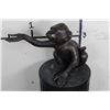 Image 2 : BIG BRONZE MONKEY Sculpture, Weight 11lbs