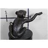 Image 7 : BIG BRONZE MONKEY Sculpture, Weight 11lbs