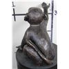 Image 8 : BIG BRONZE MONKEY Sculpture, Weight 11lbs
