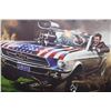 Image 2 : President Ronald Reagan Patriotic Canvas Print on a Wood Frame