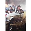 Image 3 : President Ronald Reagan Patriotic Canvas Print on a Wood Frame