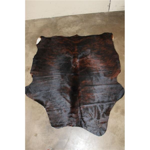 *Brand New* Brown and Black Brindle COW HIDE