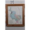 Image 1 : Commemorative MAP "The Republic of Texas-1845" from 1987