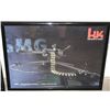 Image 4 : (6) Framed Heckler and Koch Tactical Ads and Calendar Photos (ONE$)