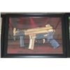 Image 7 : (6) Framed Heckler and Koch Tactical Ads and Calendar Photos (ONE$)