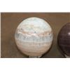 Image 3 : (1) CARIBBEAN CALCITE Mineral Sphere and (1) Banded RED JASPER Mineral Sphere (ONE$)