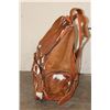 Image 3 : *Brand New* COW HIDE and Leather Backpack with a Laptop Compartment