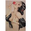 Image 4 : Big "Memories of Olive" Alberto Vargas Centennial 1896-1996 Pinup Print