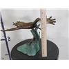 Image 6 : BRONZE FROG Fountain Statue, Weight 4 lbs