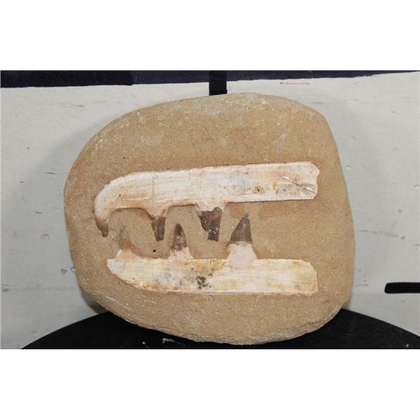 5 Authentic MOSASAUR TEETH Fossils in a Reproduction Jaw and Rock Matrix